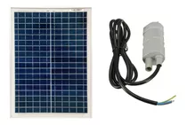 Kit Para Bombeamento D'agua Painel Solar 20w+bomba 12v 600lh