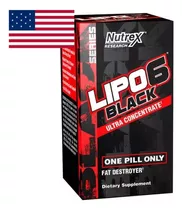 Lipo 6 Americano Black Uc  Nutrex 