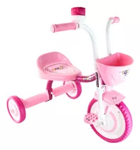 Triciclo Motoca Infantil Menina You3girl Rosa Nathor Passeio