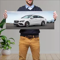 Cuadro 30x80cm Auto 2016 Mercedes Amg Cla 45 Sho 563