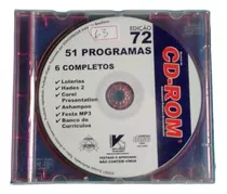 Cd - Rom Edição 072, 51 Programas 6 Completos...