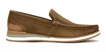 Mocasin De Cuero Democrata Hombre Flow 252101