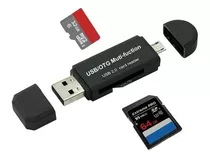 Lector De Memoria Sd/micro Sd Micro Usb Otg A Usb 2.0 