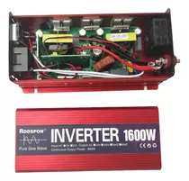 Inversor De Corriente De Onda Sinusoidal Pura 1600w 110v/12v