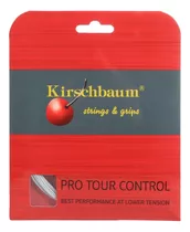 Individ Cuerda Raqueta Tenis Kirschbaum Pro Tour Control +c