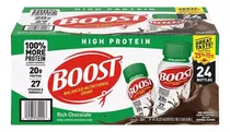 Bebida Energética Boost Protein Balanced Chocolate En Botella Pack X24