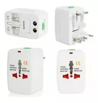 Kit 4 Adaptador Tomada Universal 150 Países 