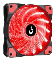 Fan Cooler Rise Mode Wind W1 Led Vermelho 120mm