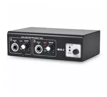 Preamplificador 2 Microfonos Con Phantom 48v Audio Mic2