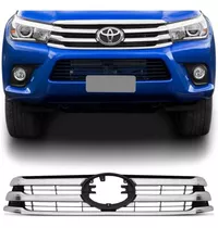 Grade Cromada Hilux 2016 2017 2018 Srv Srx Parachoque