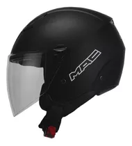 Casco Para Moto Abierto Mac Helmets Beat Mac607211113  Negro Mate Mate Talle Xl 