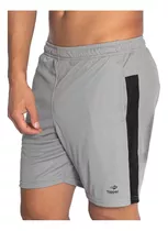 Short Hombre Topper Poly Line Gris On Sports