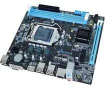 Placa Mâe H61 1155 Intel Lga 1155 Ddr3 Usb Hdmi Vga I3 I5 I7