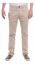 Pantalon Slim Hombre Gabardina - Colores Varios - B.a. Jeans