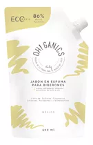 Oh!ganics, Refill Jabón En Espuma Para Biberones 500 Ml