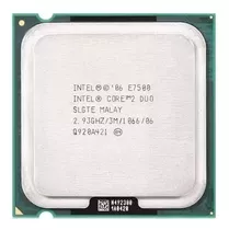 Procesador Intel Core 2 Duo E7500