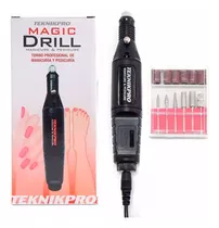 Teknikpro Magic Drill Torno Manicuria Uñas 20 Mil Rpm 6c