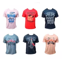 Pack Mayorista X6 Remeras De Hombre Talle Especial Xxxl