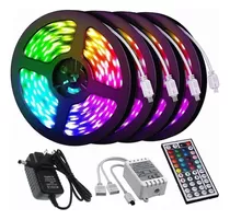 Led Tira Luz 20m 2835smd Rgb Fita Flexível Conjunto Complet