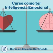 Curso Ead Videoaula Inteligência Emocional Certific + Brinde