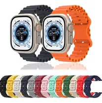 Malla Silicona Para Apple Iwatch 1 / 2 / 3 / 4 /5 6 Se 7