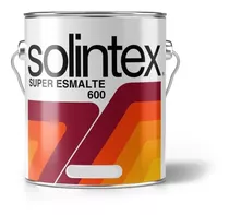 Pintura Super Esmalte 600 Blanco Mate 0690 Galon Solintex