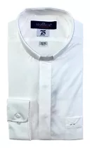 Camisa Clerical M/ L Liso Mariscal Caballero 001