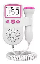 Sonar Fetal Doppler Ultrassom Ouvir Batimentos Bebe Cor Rosa