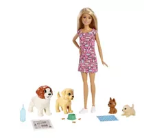 Barbie Sisters And Pets/creche Para Cães De Família Fxh08