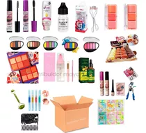 Mega Lote  100 Cosmeticos Diferentes Mayoreo X Caja Blister