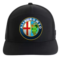 Gorra Alfa Romeo Racing 5 Paneles Premiun Black