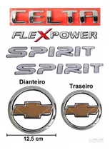 Kit Emblemas Celta Flex Spirit - 2007 À 11 - Modelo Original