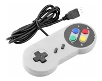 Controle Snes Retrô Usb Emulador