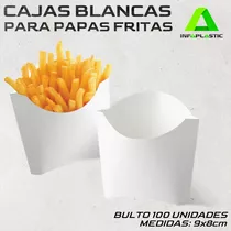 Cajas Para Papa Fritas Extra Resistente (pack De 100 Und)