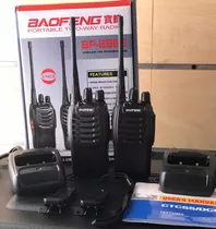 Radio Baofeng Bf-888s Transmisor Portátil Vhf Walkie Talkie