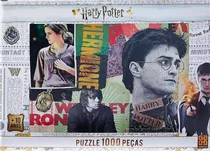 Livro Quebra Cabeca 1000pcs Harry Potter