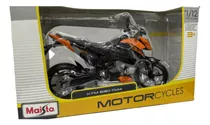 Maisto Ktm 690 Duke Miniatura Metal Moto Escala 1/12