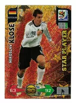 Carta Miroslav Klose - Star Player Mundial Suráfrica 2010 
