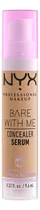 Nyx Cosmetics, Bare With Me, Suero Corrector, 0.32oz Tono Medium