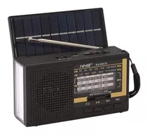 Radio Portátil Usb Bluetooh Am Fm Linterna Tws Solar