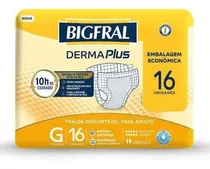 Pañales Bigfral Dermaplus Adulto T G 16unidades