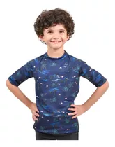 Remera Proteccion Solar Niño Natacion Pileta Uv50 Safit®