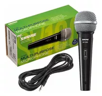 Microfono Shure Sv100 Original Voces Cardiode Con Cable