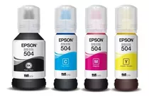 Kit Tinta Original Epson 504 L4150 L4160 L4260 L6171 L14150