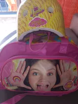 Bolso Y Casco Soy Luna Original Dismey