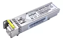 Mini Gbic Sfp 1000base-bx Bidi 3km Lc Sm Dom Miljet Kit Par