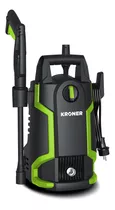 Hidrolavadora Kroner Alta Presión 1400w Auto-stop + Acces Color Negro/verde Frecuencia 50 Hz