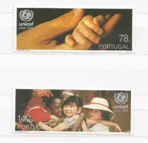 Selo Portugal,série Cinq.da Unicef 1996,yvert 2092,novo.