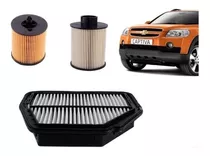 Kit Filtro Chevrolet Captiva 2.0 Diesel 2007-2011 -3 Filtros