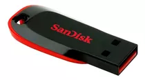 Pen Drive 128gb Cruzer Blade Sandisk Usb 2.0 Orig Lacrado Nf